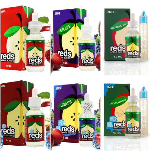 7 Daze...Reds//(All Flavors)//Berries,Apple,Grape,Watermelon,..FREE U.S SHIPPING