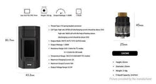 Wismec Reuleaux RX2 20700 full Kit Mod and Gnome Tank by JayBo