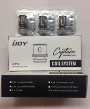 3Pc  Authentic IJOY Captain Mini CA-M1 0.5ohm CA-M2 0.3ohm Coil Heads