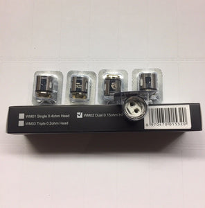 Wismec WM Gnome Tank WM02 0.15ohm WM03 0.2ohm Gen3 Coils 5 Pack