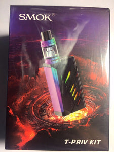 Authentic SMOK T-Priv Tpriv  Full Kit 220W with TFV8 Big Baby Tank