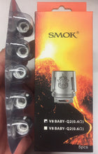 SMOK TFV8 Baby Coils V8-Q2/M2/X4/T6/T8 for TFV8 (Big) Baby Beast Tank