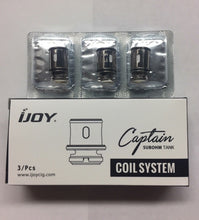 3Pc  Authentic IJOY Captain Mini CA-M1 0.5ohm CA-M2 0.3ohm Coil Heads