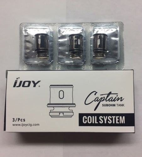 3Pc  Authentic IJOY Captain Mini CA-M1 0.5ohm CA-M2 0.3ohm Coil Heads