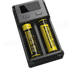 Nitecore NEW i2 Universal Smart Battery Charger 2 Slot Li-ion IMR Ni-MH Ni-cd