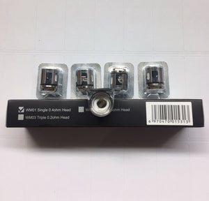 Wismec WM Gnome Tank WM02 0.15ohm WM03 0.2ohm Gen3 Coils 5 Pack
