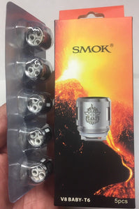 SMOK TFV8 Baby Coils V8-Q2/M2/X4/T6/T8 for TFV8 (Big) Baby Beast Tank